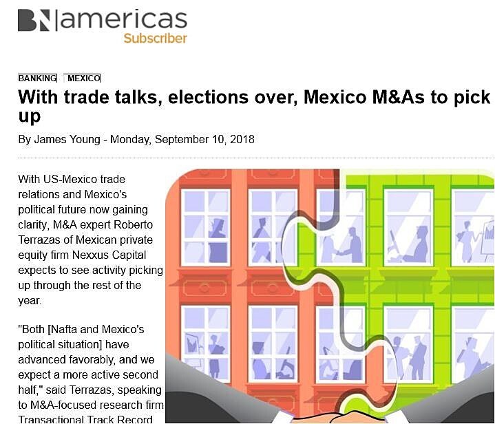 Withtradetalks,electionsover,MexicoM&Astopick up